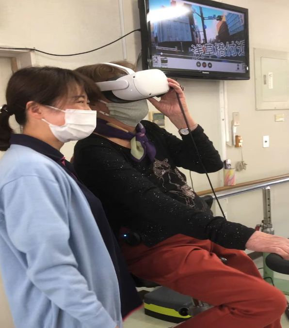 歩行(自転車)訓練アプリ